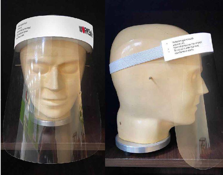 WORKSafe® FACE SHIELD HEAD PROTECTION